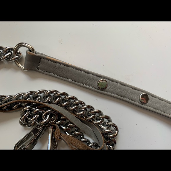 Rebecca Minkoff mini MAC grey leather crossbody - Picture 16 of 16